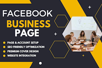 professional facebook business page creation and setup