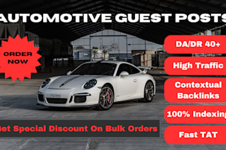 publish high da automotive guest posts with auto backlinks