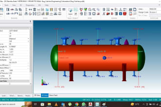 carry out pressure vessel and heat exchanger calculations
