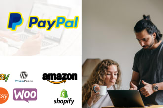 test the paypal payment method by shopping at your store