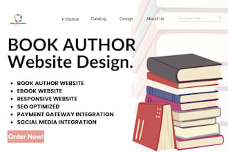 author website ebook website design book author website book website child book