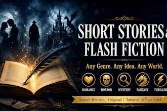 write engaging short stories and flash fiction for any genre