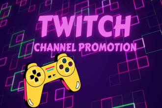 promote your twitch channel to gain game lover audience attention