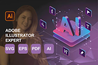 do any graphic design in adobe illustrator