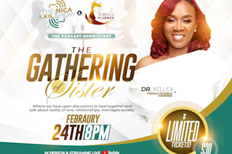 do exceptional event flyer design or postcard design