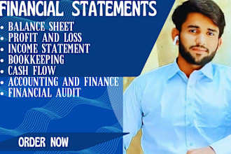 do bookkeeping, financial statements, profit and loss, income statements