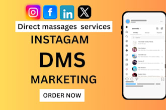 instagram dm to targeted audiences and direct message marketing promotion