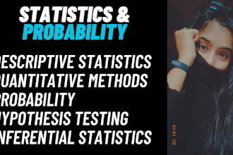 tutor you probability, statistics, ap statistics, quantitative methods