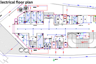 drafting accurate electrical floor plan