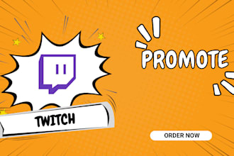 do organically promote and bring the live viewers to your twitch channel