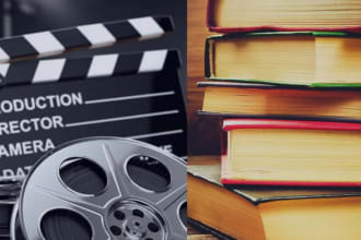 write books, case studies and films literary analysis or summary
