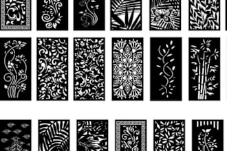 do vector tracing for cnc, dwg, dxf 2d file
