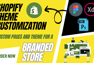 do shopify theme customization, create custom themes for shopify website