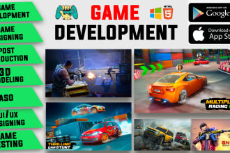 do mobile game development for android and ios