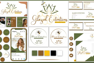 do real handwritten signature logo and complete branding kit for you
