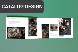 create high converting product catalog, catalogue, lookbook, or magazine design