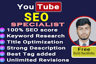 optimize your youtube SEO for top ranking