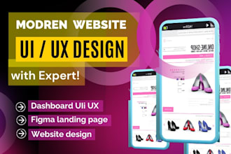 website design figma ui ux, dashboard ui ux, website mockup