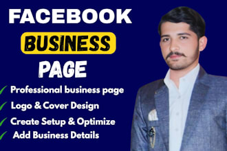 create and setup facebook business page