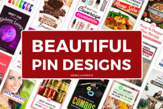 design beautiful pinterest pins