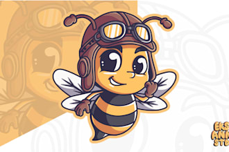 design esport avatar logo for twitch, kick, youtube, discord, etc