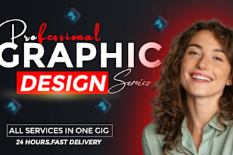 be your professional graphic designer and photoshop expert