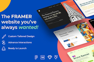 design responsive framer website, figma to framer