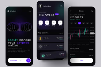 build crypto wallet app, crypto exchange, blockchain app, exchange website