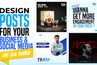 create premium instagram, facebook posts with captions and hashtags