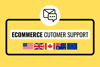 be ecommerce live chat and email support customer care service agent