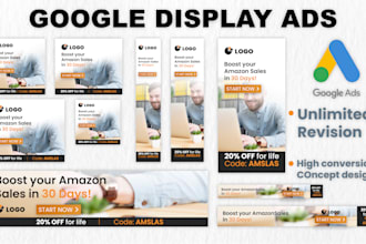 design for google display ads, web banner, adwords ads