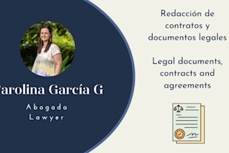 write  legal documents, contracts and agreements