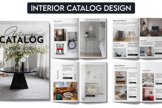 do creative interior, product, fashion catalog design, and booklet