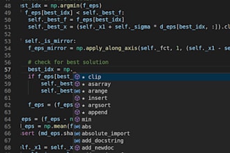 develop python code for your ml projects with precision ,expertise