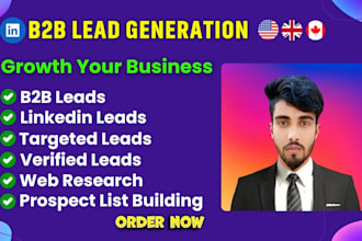 do targeted b2b lead generation, linkedin leads, and business leads