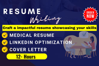 deliver cv medical healthcare resume federal resume linkedin in 12 hours