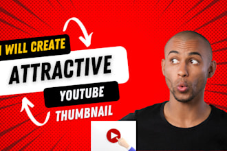attractive eye catchy youtube thumbnail