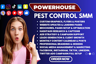 pest control website termite pesticide fumigation cleaning service insect leads