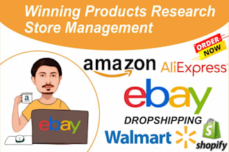 do amazon, walmart, aliexpress, cj dropshipping to ebay dropshipping listings