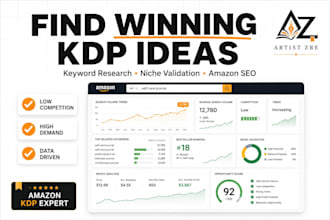help you find profitable KDP book ideas and keywords