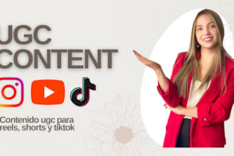 create ugc videos creative reels, tiktok, and ads