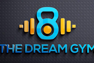 create a sophisticated and contemporary gym logo for your company