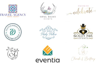 design event wedding anniversary engagement birthday logo