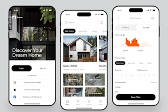 create flutter firebase mobile app for android and ios