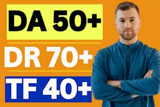 increase domain rating ahrefs dr ur increase moz da majestic tf 70 plus