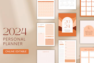 design custom planners and journals daily, weekly, and monthly