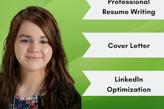 create an outstanding professional cl, resume, linkedin USA