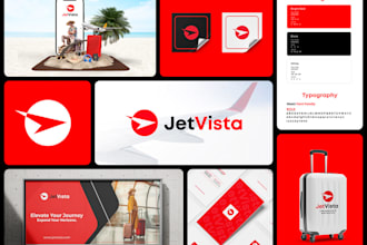 create the brand identity and logo