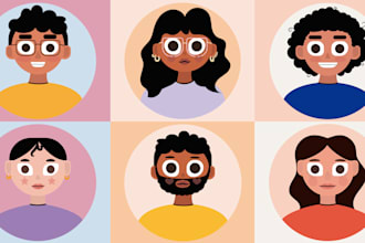 ilustrar tu retrato caricaturizado