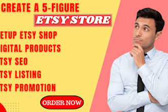 set up etsy store with esty digital products,etsy products listing etsy seo